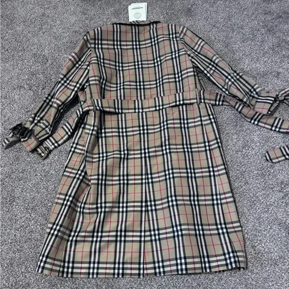 NWT😍BURBERRY❤️ARCHIVE BEIGE IP CHECK TRENCHCOAT